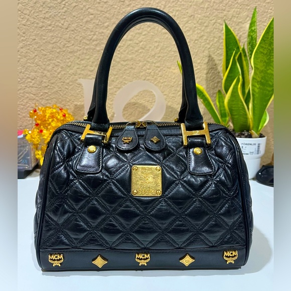 MCM Handbags - MCM Small Quilted Handbag